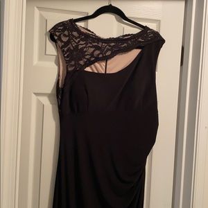 Formal R & M Richards black gown, Size 16